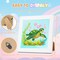 Diamond Art Kits for Kids - Crafts for Girls 8-12-Dimond Art Paintings with Wooden Frame